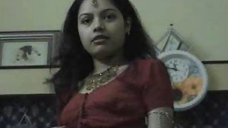 sexy Indian wife teasing her hubby to get fuck getting naked
