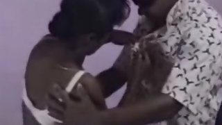 Indian mature couple having a sex in their bedroom