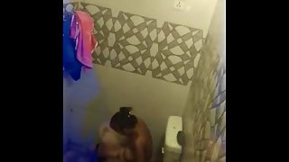 Sexy Indian Cousin Filmed In Bathroom