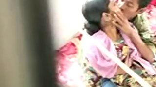 Homemade video of young Indian couple fucking in privacy