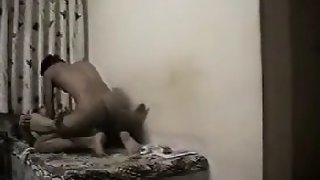 Couple having a great sex in their bedroom